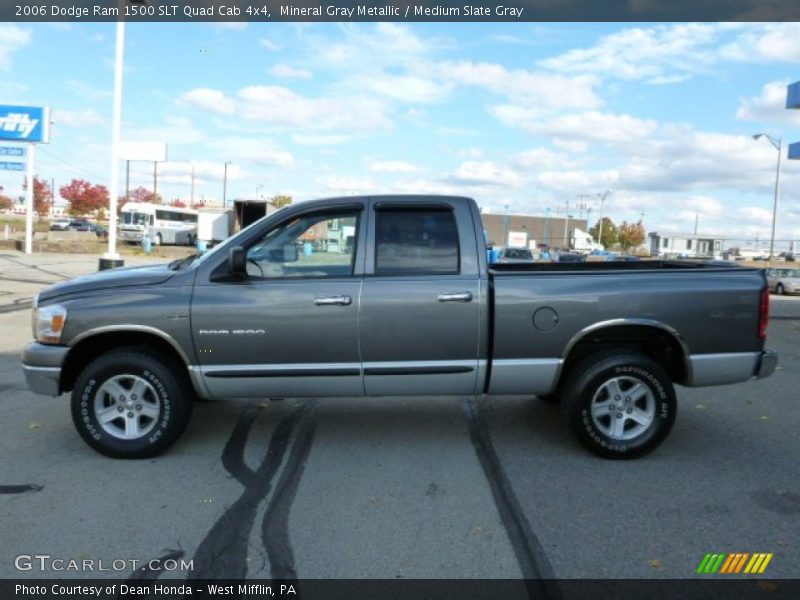 Mineral Gray Metallic / Medium Slate Gray 2006 Dodge Ram 1500 SLT Quad Cab 4x4