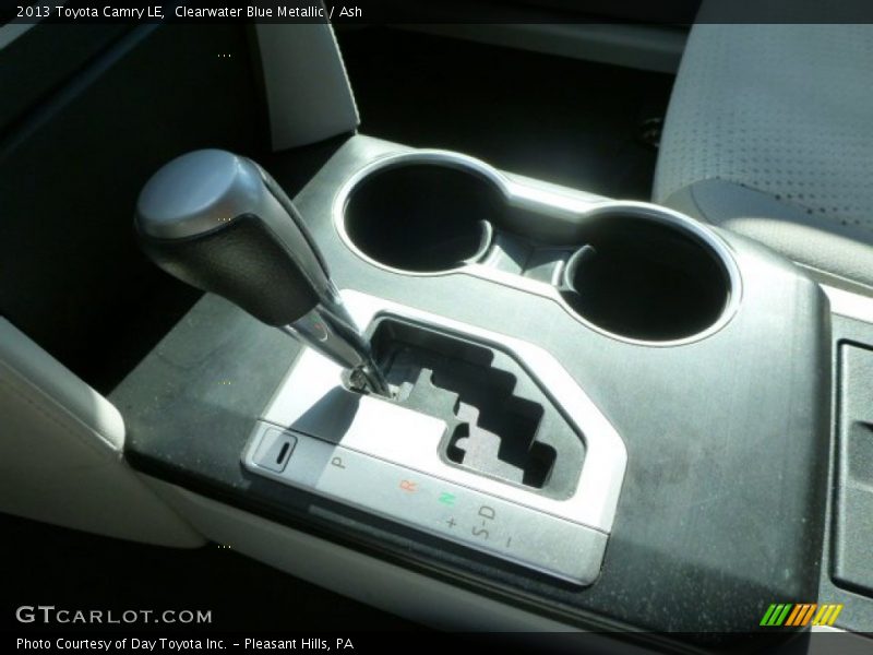 Clearwater Blue Metallic / Ash 2013 Toyota Camry LE