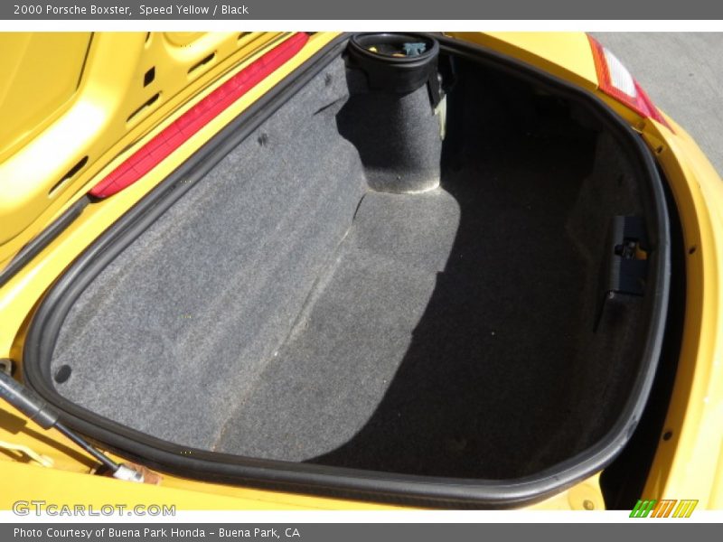 Speed Yellow / Black 2000 Porsche Boxster