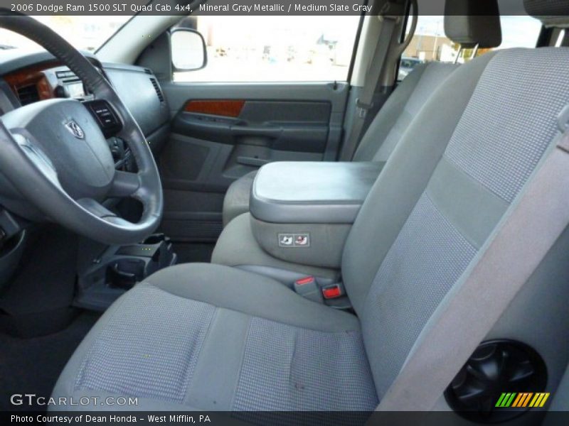 Mineral Gray Metallic / Medium Slate Gray 2006 Dodge Ram 1500 SLT Quad Cab 4x4