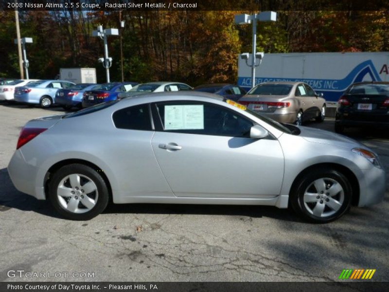 Radiant Silver Metallic / Charcoal 2008 Nissan Altima 2.5 S Coupe