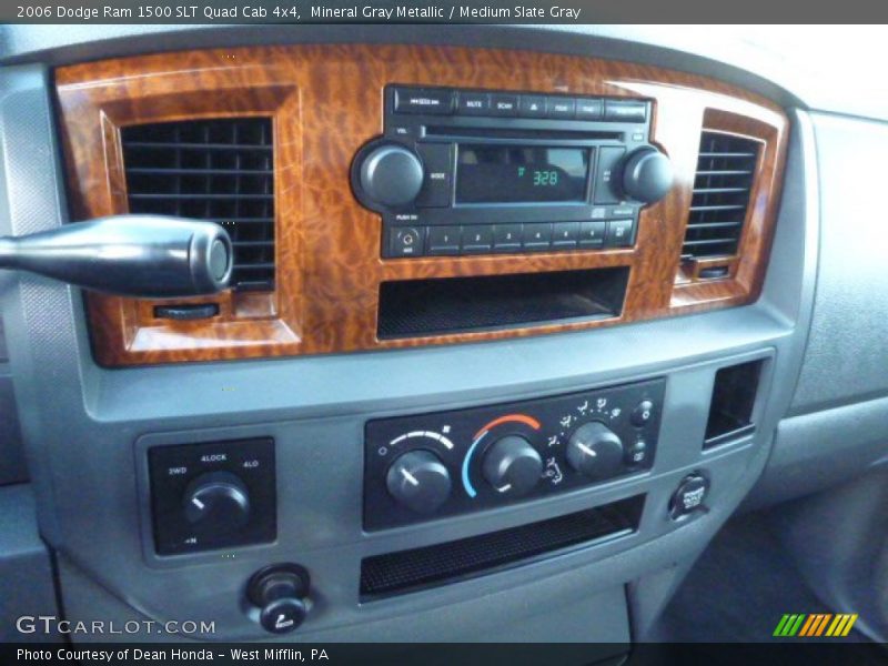Mineral Gray Metallic / Medium Slate Gray 2006 Dodge Ram 1500 SLT Quad Cab 4x4