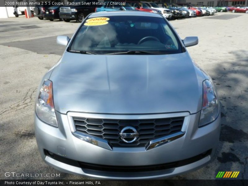 Radiant Silver Metallic / Charcoal 2008 Nissan Altima 2.5 S Coupe