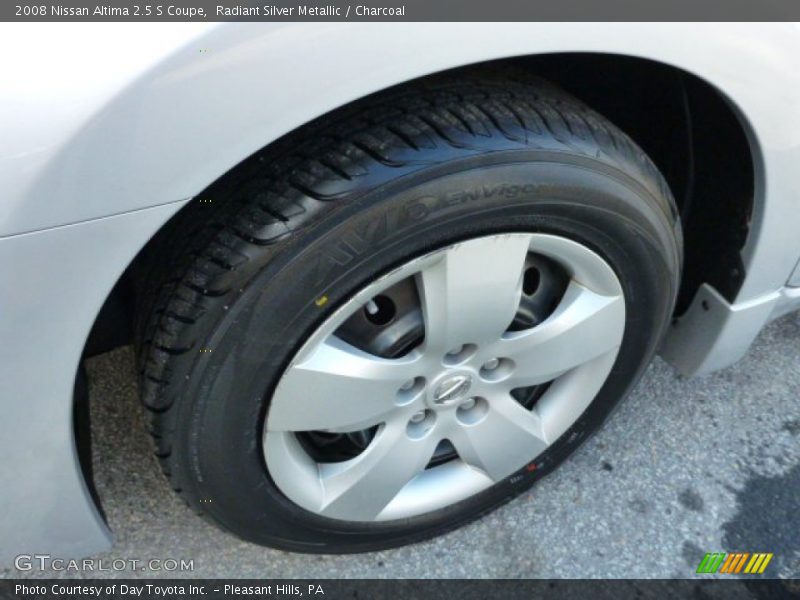 Radiant Silver Metallic / Charcoal 2008 Nissan Altima 2.5 S Coupe