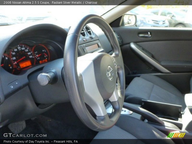 Radiant Silver Metallic / Charcoal 2008 Nissan Altima 2.5 S Coupe