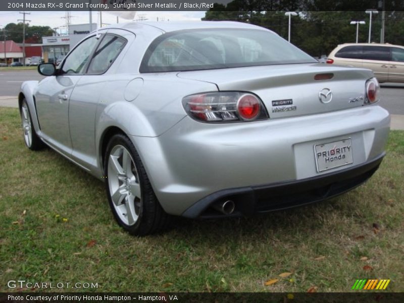 Sunlight Silver Metallic / Black/Red 2004 Mazda RX-8 Grand Touring