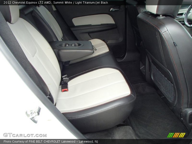 Summit White / Light Titanium/Jet Black 2012 Chevrolet Equinox LTZ AWD