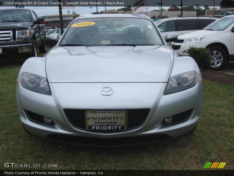Sunlight Silver Metallic / Black/Red 2004 Mazda RX-8 Grand Touring