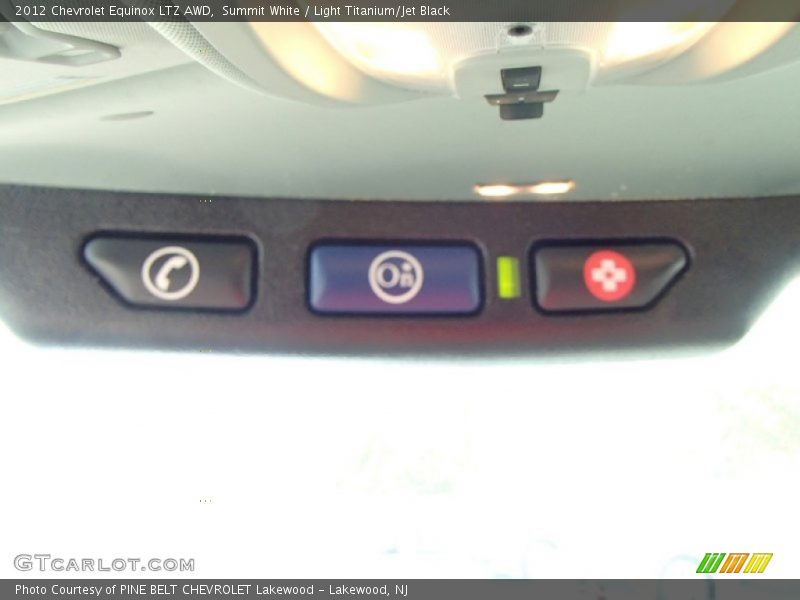 Summit White / Light Titanium/Jet Black 2012 Chevrolet Equinox LTZ AWD