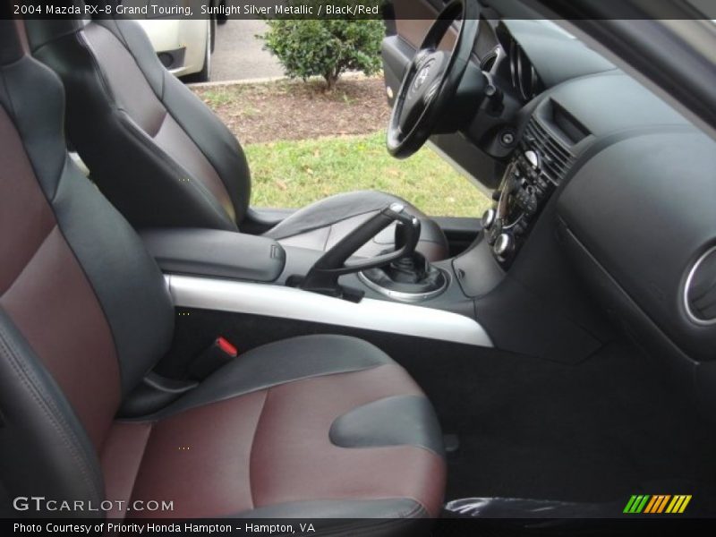 Sunlight Silver Metallic / Black/Red 2004 Mazda RX-8 Grand Touring
