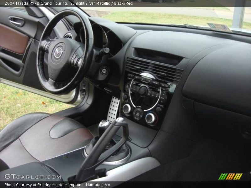 Sunlight Silver Metallic / Black/Red 2004 Mazda RX-8 Grand Touring