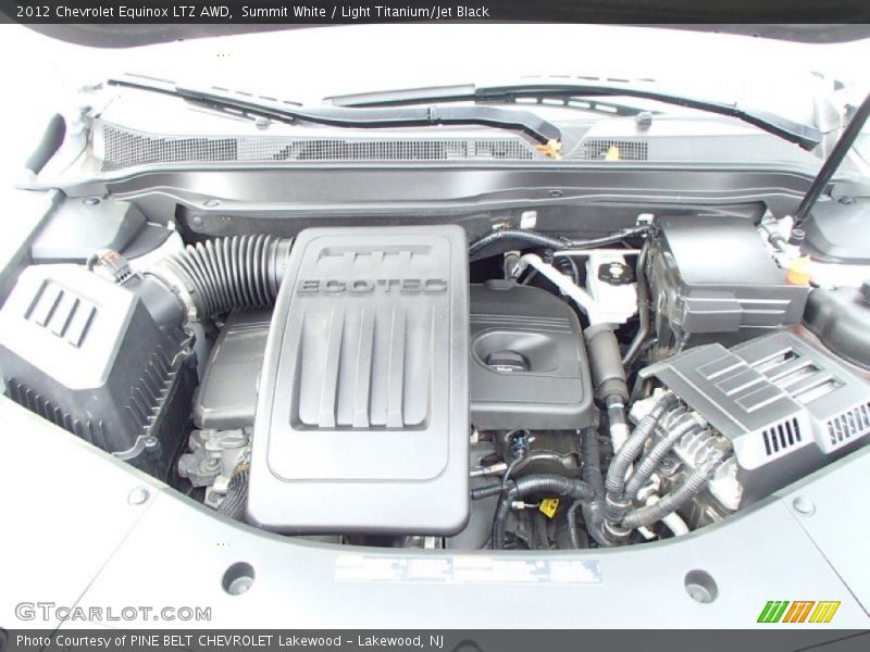 Summit White / Light Titanium/Jet Black 2012 Chevrolet Equinox LTZ AWD