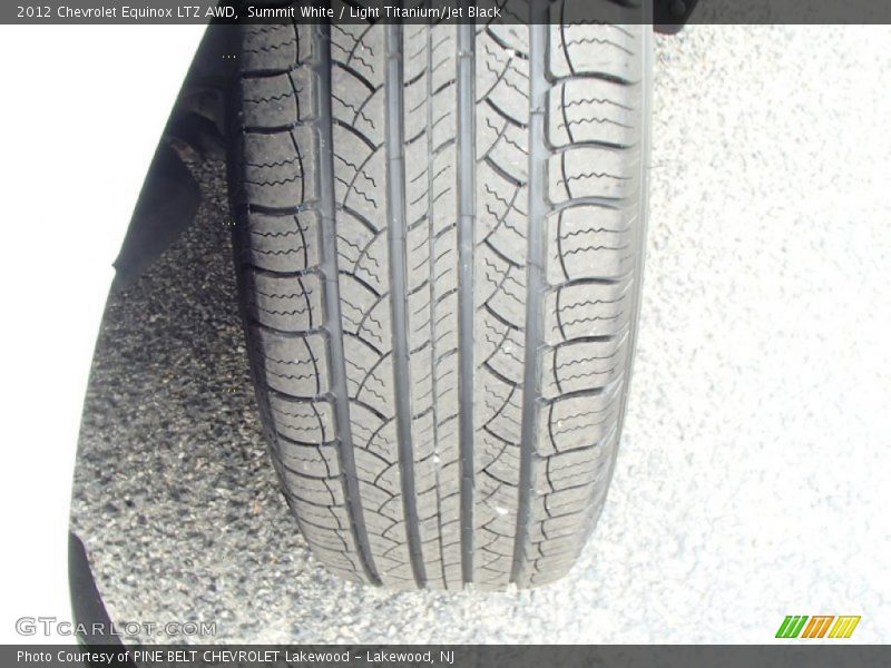 Summit White / Light Titanium/Jet Black 2012 Chevrolet Equinox LTZ AWD