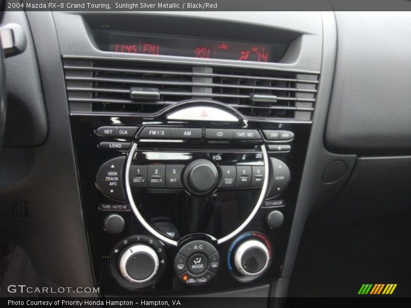 Sunlight Silver Metallic / Black/Red 2004 Mazda RX-8 Grand Touring