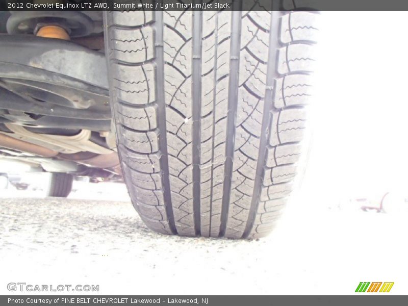 Summit White / Light Titanium/Jet Black 2012 Chevrolet Equinox LTZ AWD