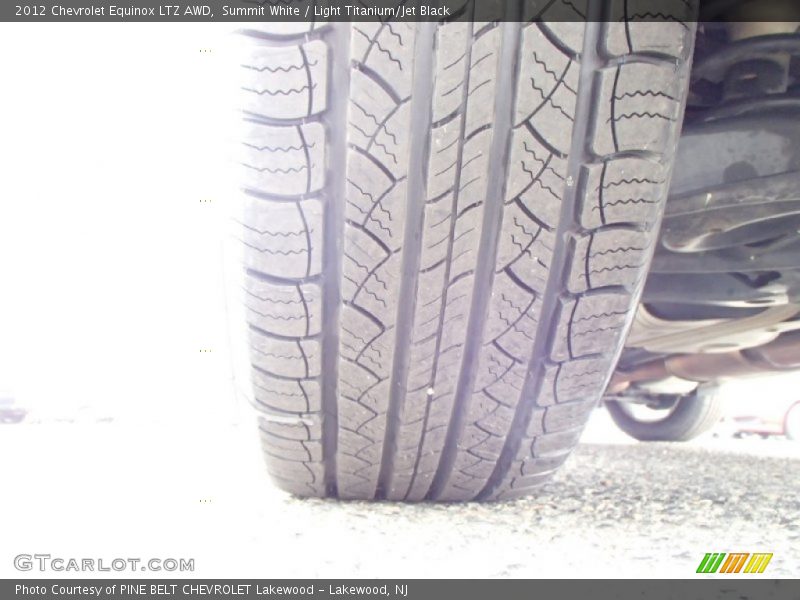 Summit White / Light Titanium/Jet Black 2012 Chevrolet Equinox LTZ AWD