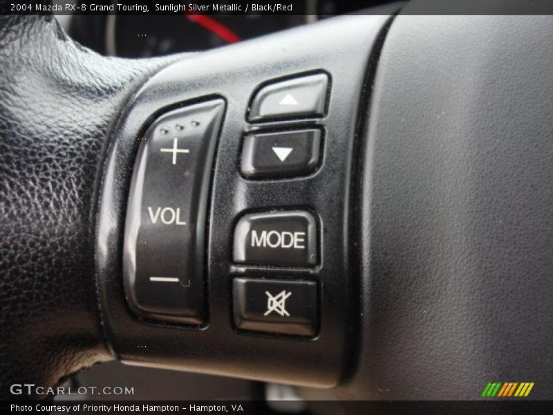 Sunlight Silver Metallic / Black/Red 2004 Mazda RX-8 Grand Touring