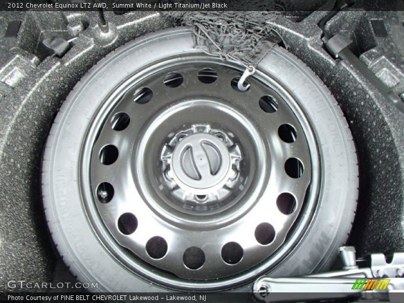 Summit White / Light Titanium/Jet Black 2012 Chevrolet Equinox LTZ AWD