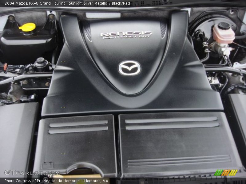 Sunlight Silver Metallic / Black/Red 2004 Mazda RX-8 Grand Touring