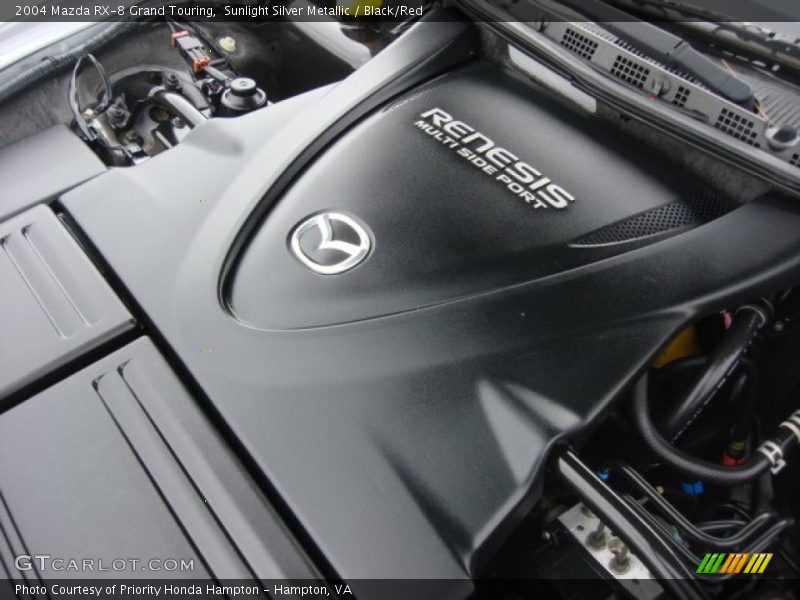Sunlight Silver Metallic / Black/Red 2004 Mazda RX-8 Grand Touring