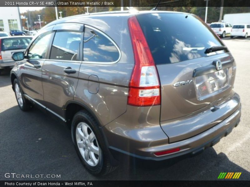 Urban Titanium Metallic / Black 2011 Honda CR-V SE 4WD