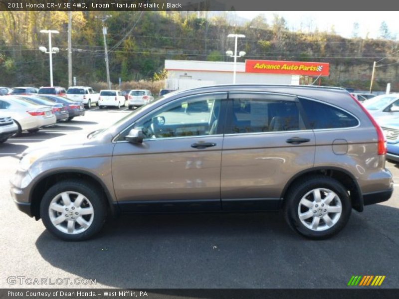 Urban Titanium Metallic / Black 2011 Honda CR-V SE 4WD