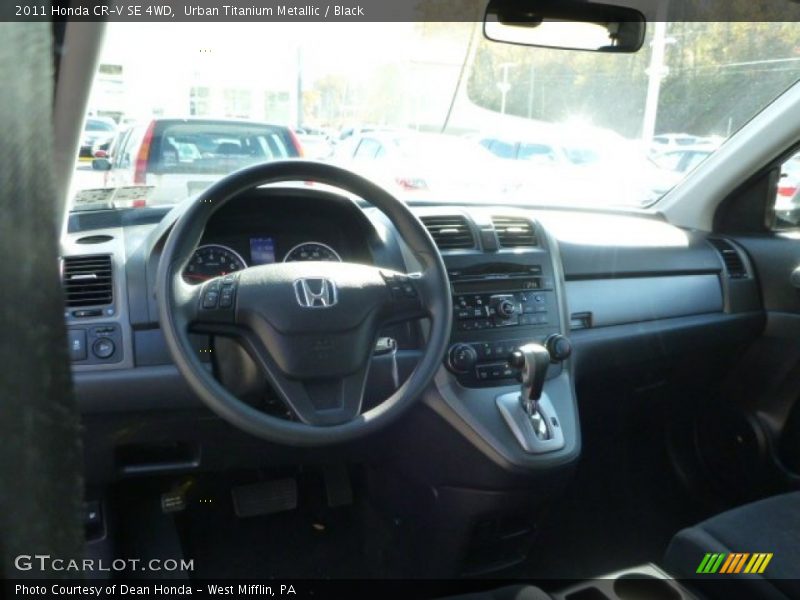 Urban Titanium Metallic / Black 2011 Honda CR-V SE 4WD