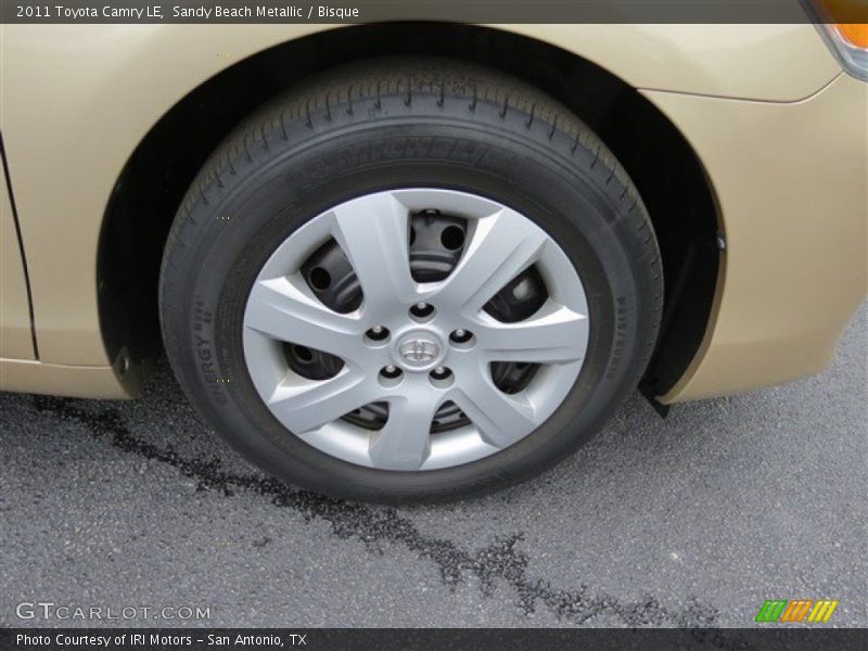 Sandy Beach Metallic / Bisque 2011 Toyota Camry LE