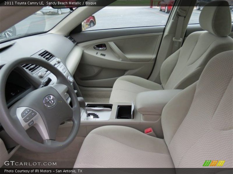 Sandy Beach Metallic / Bisque 2011 Toyota Camry LE