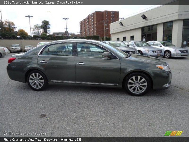 Cypress Green Pearl / Ivory 2011 Toyota Avalon Limited