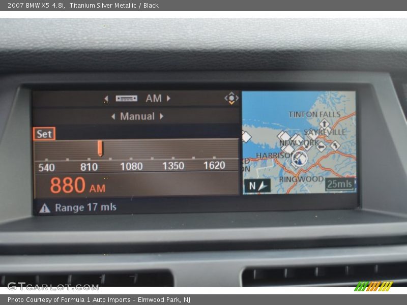 Titanium Silver Metallic / Black 2007 BMW X5 4.8i