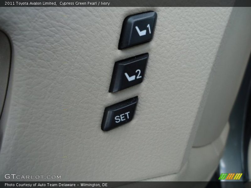 Cypress Green Pearl / Ivory 2011 Toyota Avalon Limited