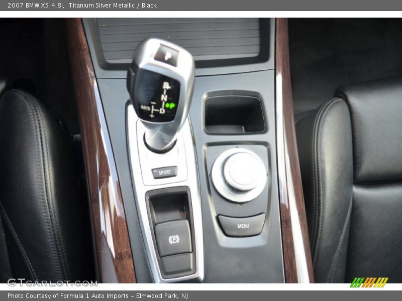 Titanium Silver Metallic / Black 2007 BMW X5 4.8i