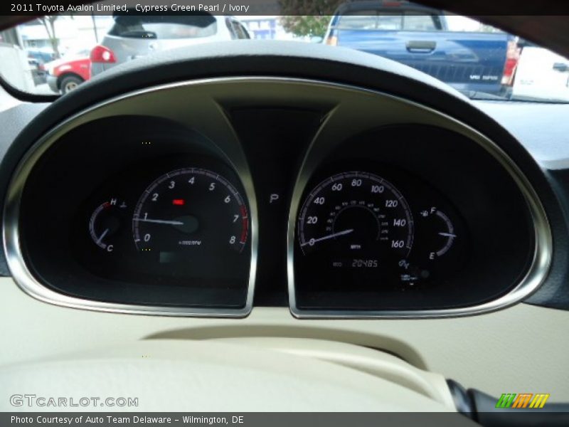 Cypress Green Pearl / Ivory 2011 Toyota Avalon Limited