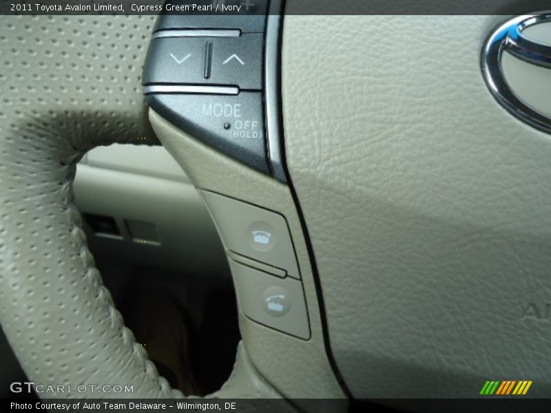 Cypress Green Pearl / Ivory 2011 Toyota Avalon Limited