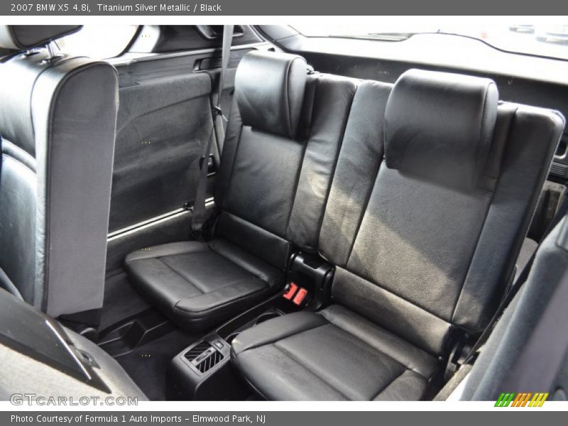 Titanium Silver Metallic / Black 2007 BMW X5 4.8i