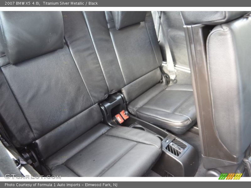 Titanium Silver Metallic / Black 2007 BMW X5 4.8i