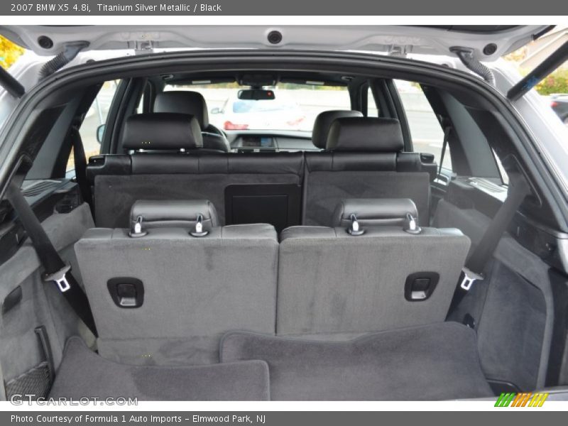 Titanium Silver Metallic / Black 2007 BMW X5 4.8i