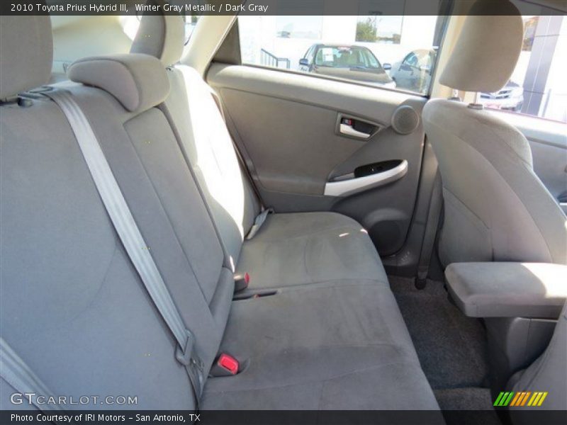 Winter Gray Metallic / Dark Gray 2010 Toyota Prius Hybrid III