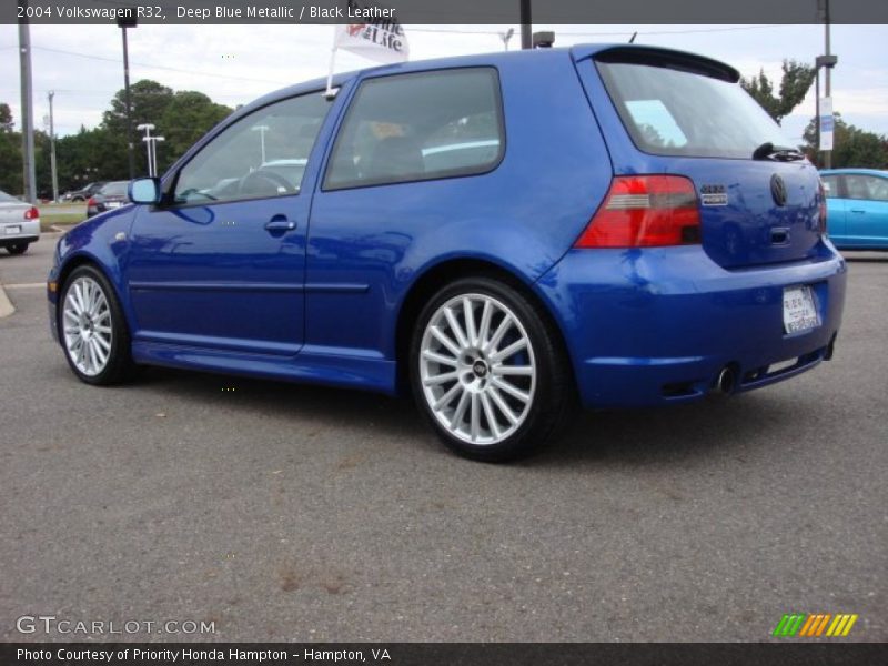 Deep Blue Metallic / Black Leather 2004 Volkswagen R32