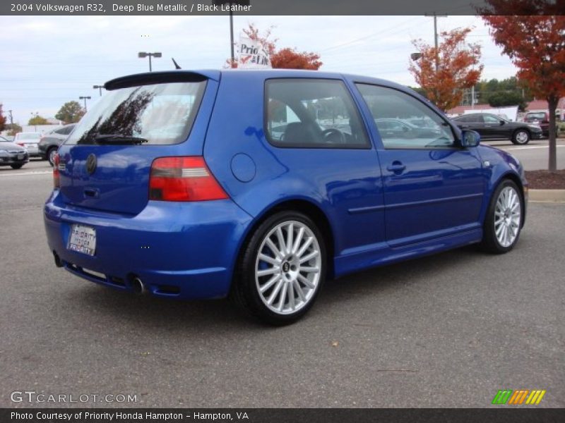 Deep Blue Metallic / Black Leather 2004 Volkswagen R32