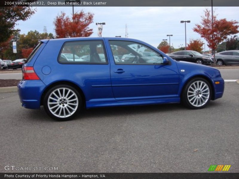 Deep Blue Metallic / Black Leather 2004 Volkswagen R32