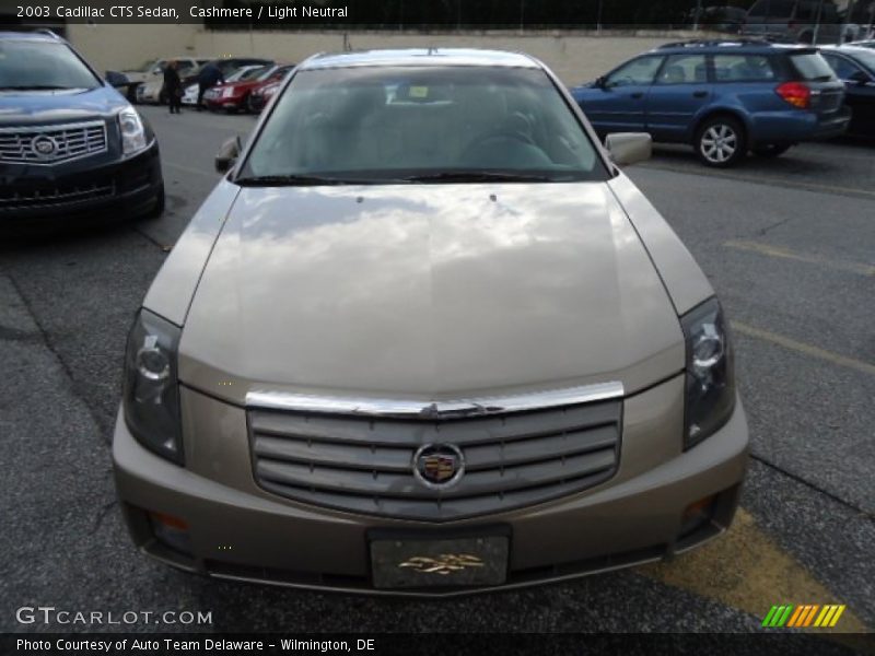 Cashmere / Light Neutral 2003 Cadillac CTS Sedan