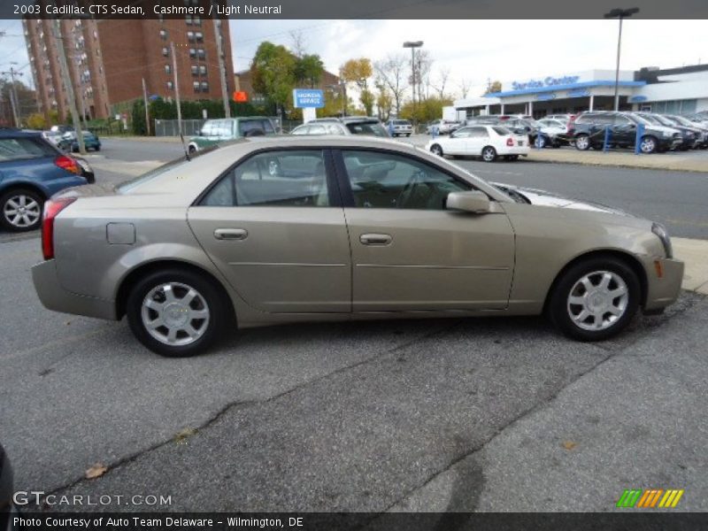 Cashmere / Light Neutral 2003 Cadillac CTS Sedan