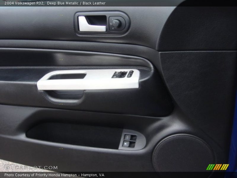 Deep Blue Metallic / Black Leather 2004 Volkswagen R32