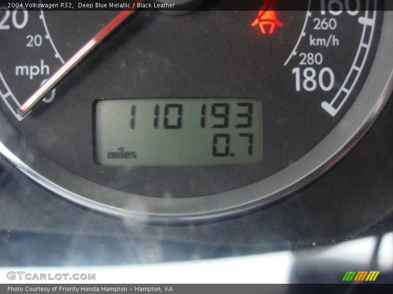 Deep Blue Metallic / Black Leather 2004 Volkswagen R32