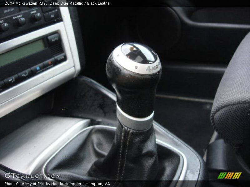 Deep Blue Metallic / Black Leather 2004 Volkswagen R32
