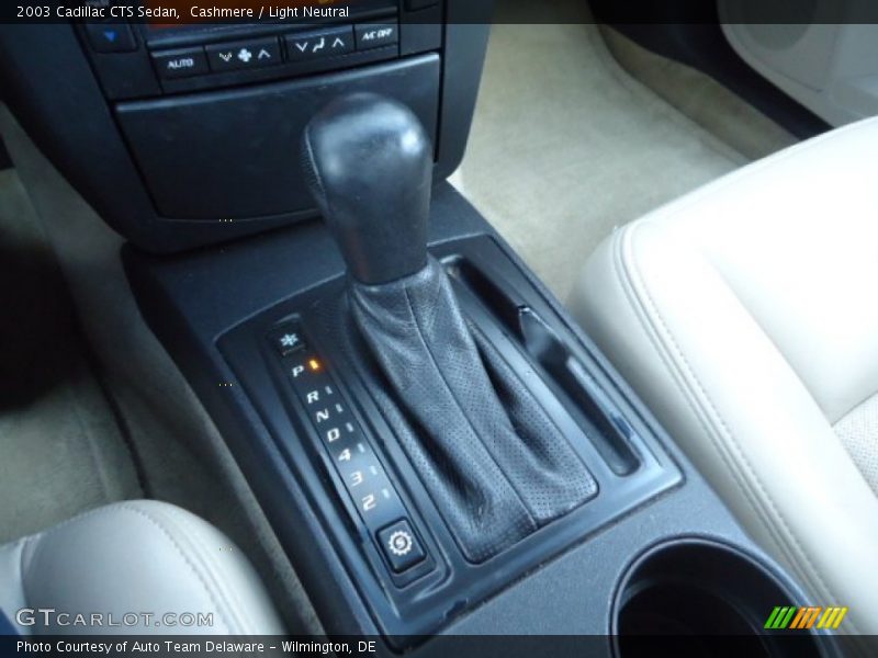Cashmere / Light Neutral 2003 Cadillac CTS Sedan