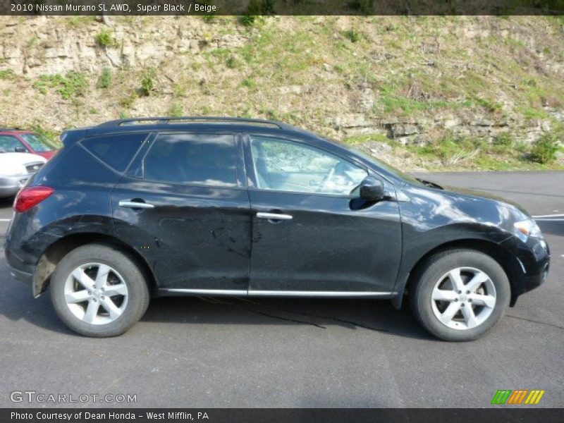 Super Black / Beige 2010 Nissan Murano SL AWD