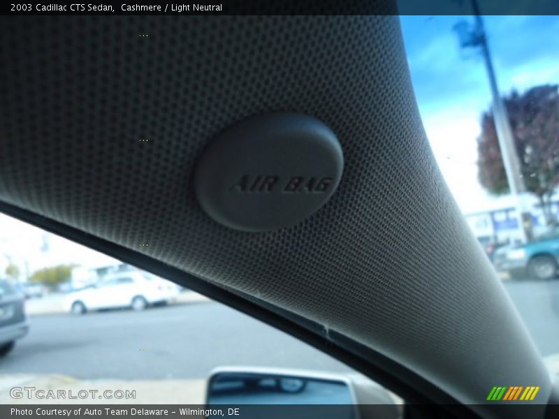 Cashmere / Light Neutral 2003 Cadillac CTS Sedan